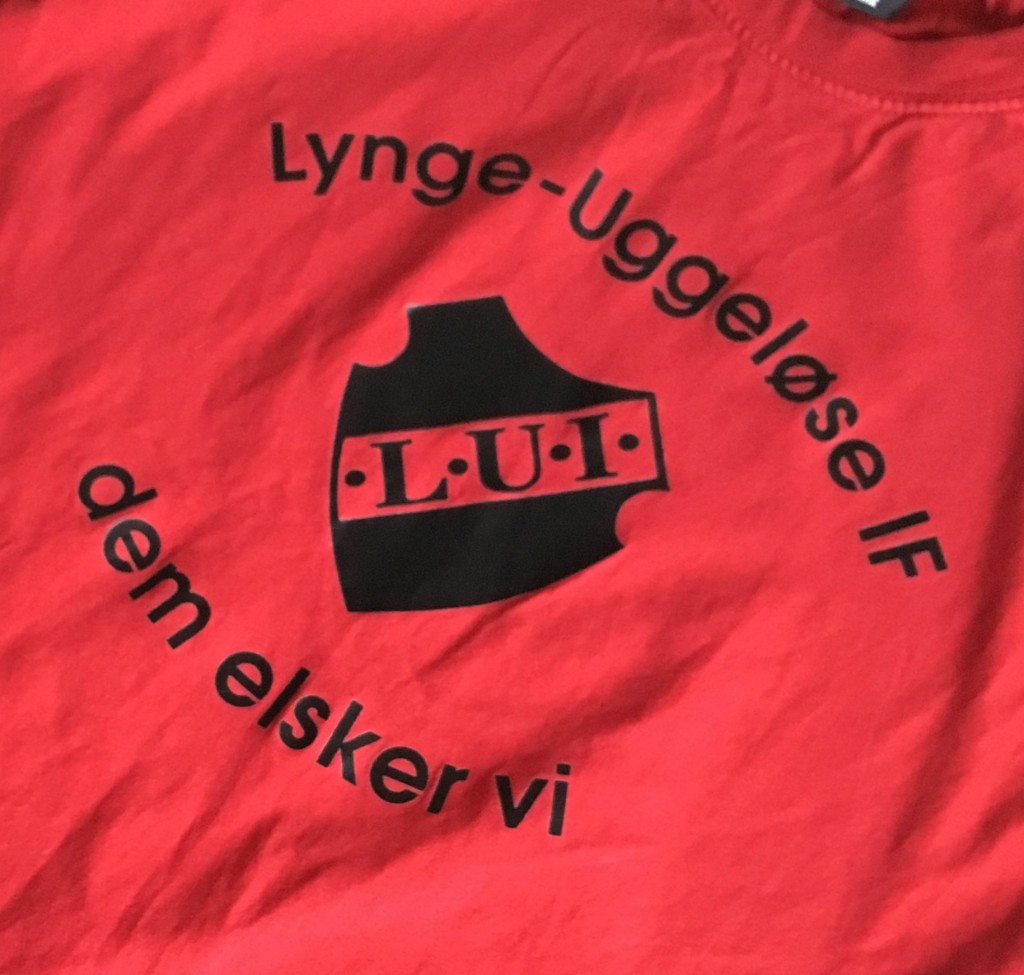 Tidligere LUI t-shirt fra 2014